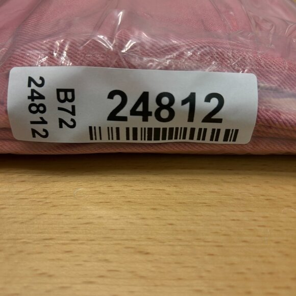 BDG Urban Outfitters High & Wide Jeans Women's Size 31 Relaxed Fit Pink Denim - Picture 15 of 15